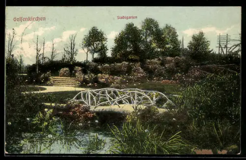 AK Gelsenkirchen, Stadtgarten