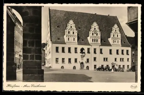 AK Meissen, Platzpartie am Rathaus