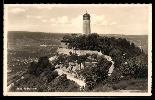 AK Jena, Blick zum Fuchsturm