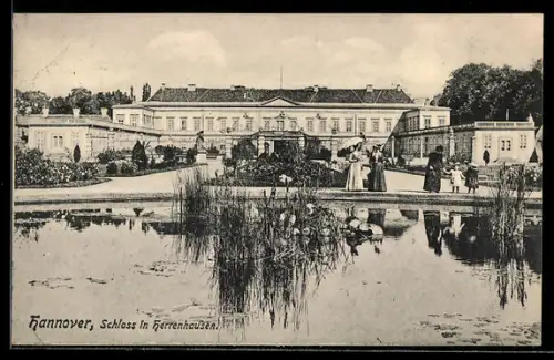 AK Hannover, Schloss in Herrenhausen