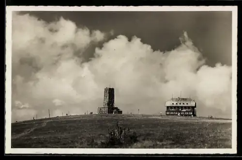 AK Feldberg /Schwarzwald, Gasthaus und Feldbergturm
