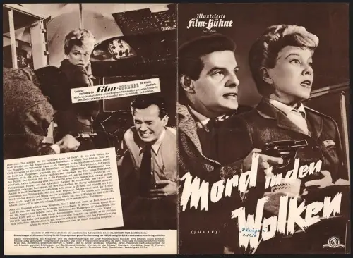 Filmprogramm IFB Nr. 3868, Mord in den Wolken, Doris Day, Louis Jourdan, Regie: Andrew L. Stone