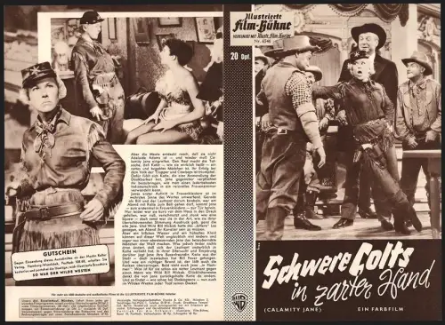 Filmprogramm IFB Nr. 6546, Schwere Colts in zarter Hand, Doris Day, Howard Keel, Regie: David Butler
