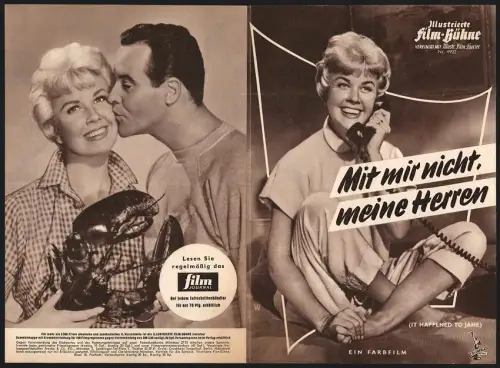 Filmprogramm IFB Nr. 4902, Mit mir nicht, meine Herren, Doris Day, Jack Lemmon, Regie: Richard Quine