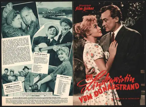 Filmprogramm IFB Nr. 4020, Die Lindenwirtin vom Donaustrand, Marianne Hold, Claus Holm, Regie: Hans Quest