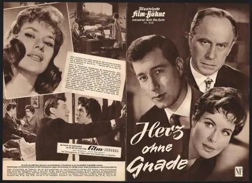 Filmprogramm IFB Nr. 4248, Herz ohne Gnade, Hansjörg Felmy, Barbara Rütting, Werner Hinz, Regie: Victor Tourjansky