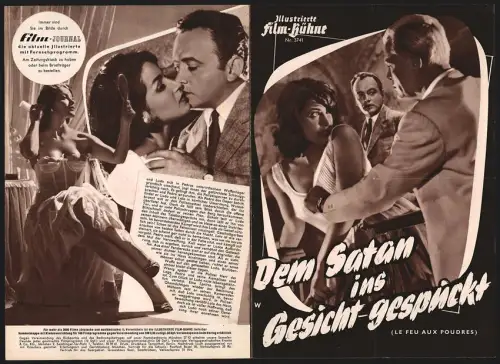 Filmprogramm IFB Nr. 3741, Dem Satan ins Gesicht gespuckt, raymond Pellegrin, Peter van Eyck, Regie: Henri Decoin