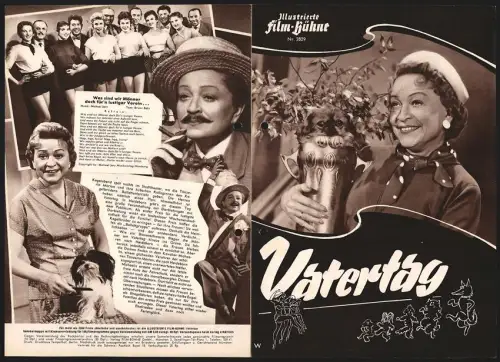 Filmprogramm IFB Nr. 2829, Vatertag, Grethe Weiser, Paul Westermeier, Maria Sebaldt, Regie: Hans Richter