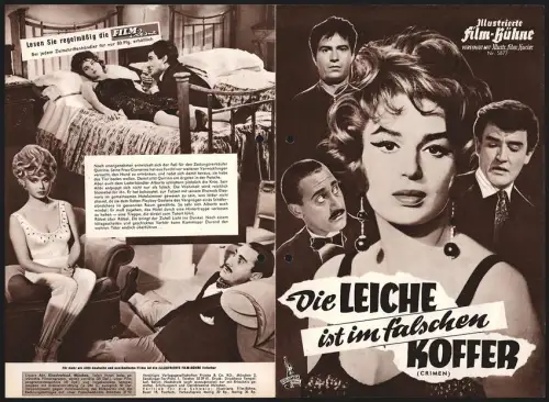 Filmprogramm IFB Nr. 5877, Die Leiche ist im falschen Koffer, Alberto Sordi, Silvana Mangano, Regie: Mario Camerini