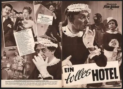 Filmprogramm IFB Nr. 3288, Ein tolles Hotel, Theo Lingen, Ruth Stephan, Ernst Waldow, Regie: Hans Wolff
