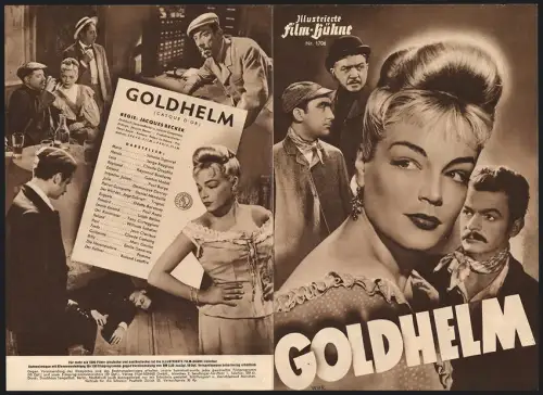 Filmprogramm IFB Nr. 1706, Goldhelm, Simone Signoret, Serge Reggiani, Regie: Jacques Becker