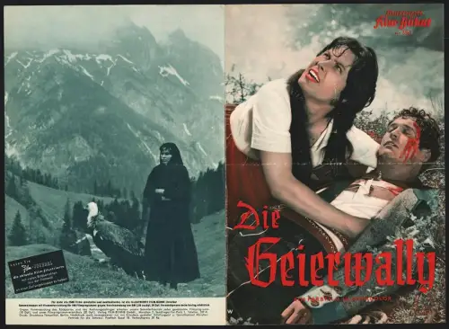 Filmprogramm IFB Nr. 3363, Die Geierwally, Barbara Rütting, Carl Möhner, Regie: Franz Cap