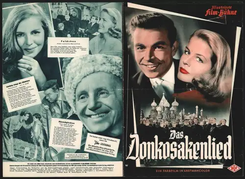 Filmprogramm IFB Nr. 3510, Das Donkosakenlied, Paul Hörbiger, Sabine Bethmann, Willi Fritsch, Regie: Géza von Bolváry