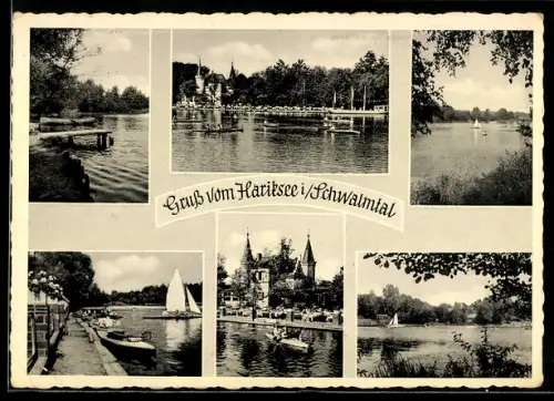 AK Hariksee i. Schwalmtal, Verschiedene Ortsansichten am See