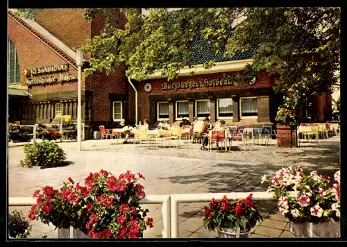 AK Travemünde, Restaurant Dietz, Würzburger Hofbräu