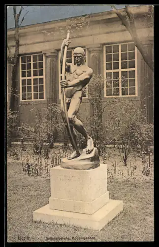 AK Berlin, Nationalgalerie, Bogenspanner