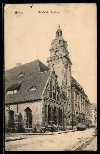 AK Berlin, Handelshochschule, Spandauer Strasse