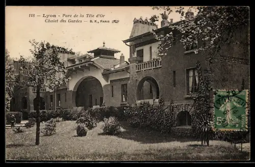 AK Lyon, Parc de la Tête d`Or, Chalet des Gardes
