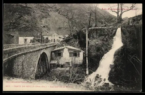 AK Prats de-Mollo /Pyr.-Or., Cascade de la Serrière
