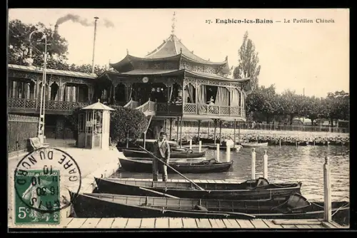 AK Enghien-les-Bains, Le Pavillon Chinois