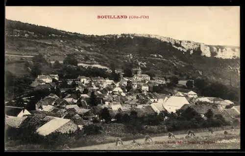 AK Bouilland /Cote-d`Or, Dorfansicht