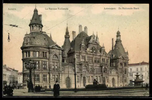 AK Anvers, La Banque Nationale