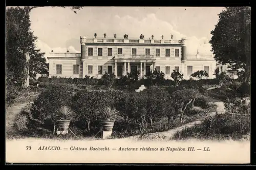 AK Ajaccio, Château Baciocchi, Ancienne résidence de Napoléon III