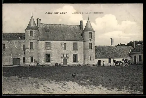 AK Azay-sur-Cher, Château de la Michelinière