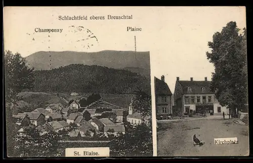 AK St Blaise., Schlachtfeld oberes Breuschtal