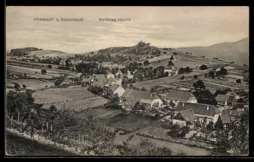 AK Hohwart b. Schlettstadt, Weltkrieg 1914/15