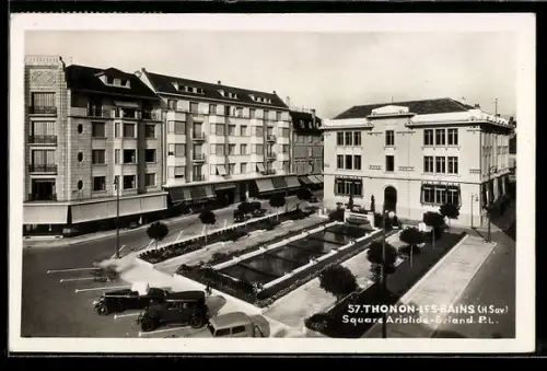 AK Thonon-les-Bains, Square Aristide-Briand