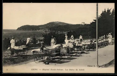 AK Giens, Hôpital Renée-Sabran, Les Bains de Soleil