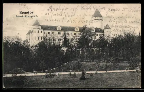 AK Beneschau / Benesov, Zamek Konopiste