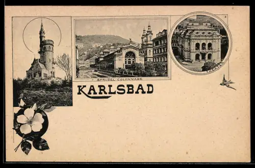AK Karlsbad, Sprudel-Colonnade