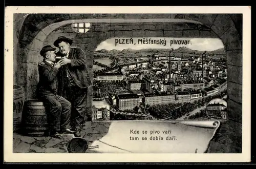 AK Plzen, Mestansky pivovar, Brauerei
