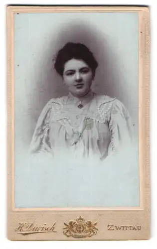 Fotografie H. Diwisch, Zwittau, Haeltergasse 476, Porträt einer Dame