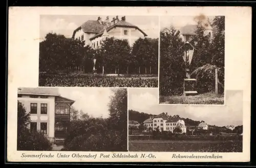 AK Unter Olberndorf /N.-Oe., Rekonvaleszentenheim