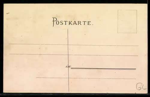 Lithographie Spitz a. D., Ruine Hinterhaus