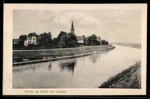 AK Limmer, Kanal mit Kirche