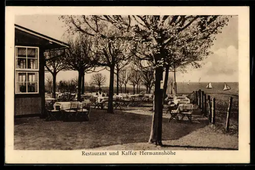 AK Travemünde, Restaurant-Cafe Hermannshöhe