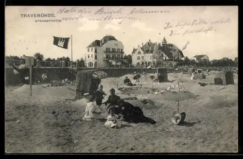 AK Travemünde, Strandpartie