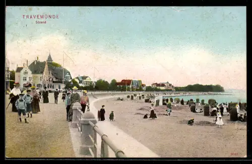 AK Travemünde, Strand und Promenade