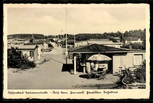 AK Travemünde-Priwall, Café-Pavillon Suhrbier