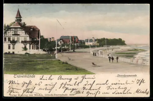 AK Travemünde, Strandpromenade
