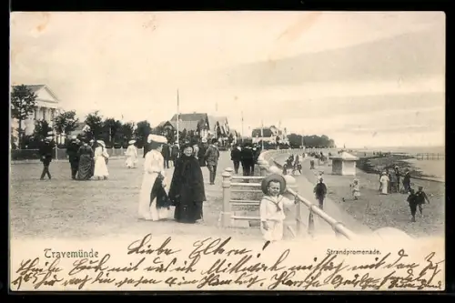 AK Travemünde, Strandpromenade, Kinder