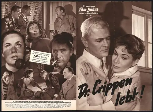 Filmprogramm IFB Nr. 4147, Dr. Crippen lebt!, Peter van Eyck, Elisabeth Müller, Inge Meysel, Regie: Erich Engels