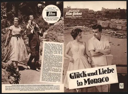 Filmprogramm IFB Nr. 5121, Glück und Liebe in Monaco, Germaine Damar, Claus Biederstedt, Regie: Hermann Leitner