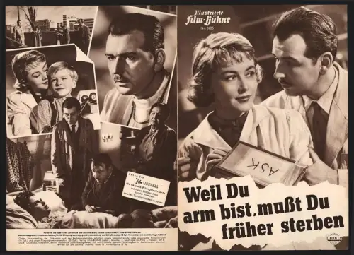 Filmprogramm IFB Nr. 3225, Weil Du arm bist, musst Du früher sterben, Bernhard Wicki, Hanna Rucker, Regie: Paul May