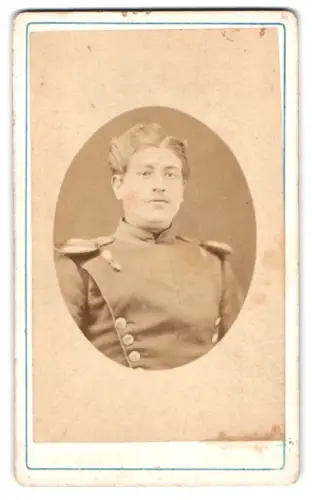 Fotografie Anatole Grados, Luneville, Place du Chateau 3, Ulan in Uniform
