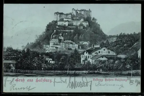 AK Salzburg, Festung Hohen-Salzburg
